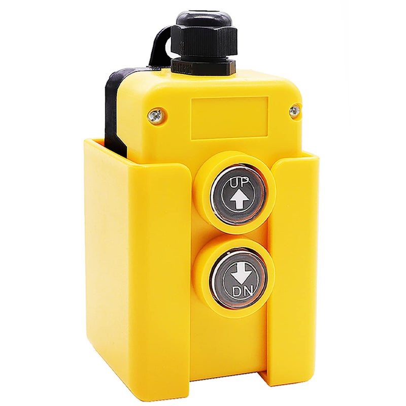 mankk Dump Trailer Remote Control Switch 12V DC Up Down Control Switch Single Double Acting Hydraulic Pump Power Supply Unit Remote Controller for Truck Lift Gate Cranes Wrecker - Image 1